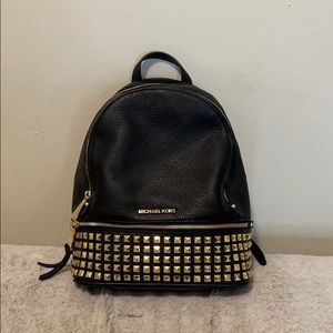 Black Michael Kors backpack